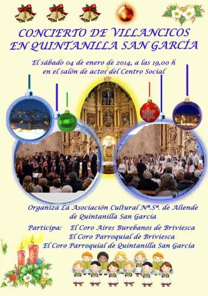 Villancicos en Quintanilla San García
